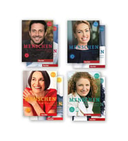 Menschen A2.1 + A2.2 + B1.1 + B1.2  Ar Teknolojisi Ile Kolay Öğrenme ( 4 lü SET )
