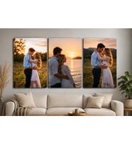 Premium Kişiye Özel 3 Adet Metal Poster Tablo Full Hd Kalite Baskı 30x40 Cm