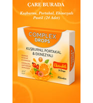 Kuşburnu & Portakal & Ekinezyalı (Pastil 24'lü)