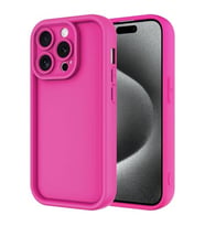 coverzone iPhone 15 Pro Max ile uyumlu K?l?f Parlak, Tek Renkli Y�zey Dayan?kl? Malzeme & Tam Koruma Redolent K?l?f iPhone 15 Pro Max ile uyumlu K?l? Ergonomik Kavrama Kolay Eri?im Kapak M�rd�m
