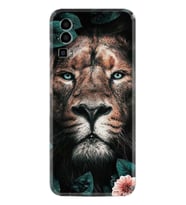 General Mobile GM 23 Kılıf Resimli Desenli Baskılı Silikon Leon Flowers 1307