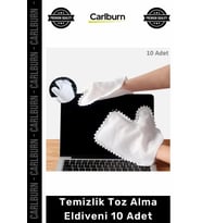 Özel Üretim Mikrofiber Pratik Hızlı Etkili Kaliteli Ev Tekstil Temizlik Toz Alma Eldiveni 10 Adet