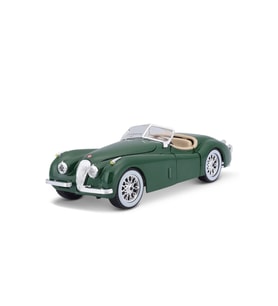 Model Araba Koleksiyonunuzu Tamamlayın: 1:24 Jaguar XK 120 Roadster Model Araba (Yeşil)