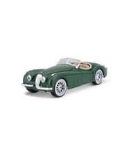 Model Araba Koleksiyonunuzu Tamamlayın: 1:24 Jaguar XK 120 Roadster Model Araba (Yeşil)