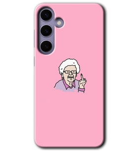 Galaxy S24 Kılıf HD Desen Baskılı Kılıf - Bad Grandmother