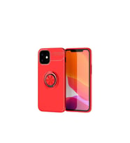 Apple iPhone 12 Mini Uyumlu Kılıf Zore Ravel Silikon Kapak (Kırmızı)