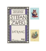 Satranç 9786053606116 - Stefan Zweig - Not Defterli Seti (Renksiz)