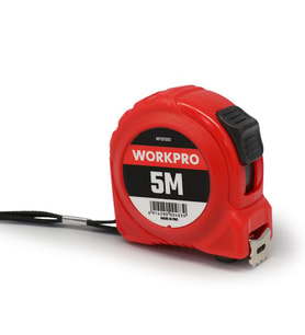 WORKPRO WP261003 5Mx19mm Beyaz Çelik Şerit Metre