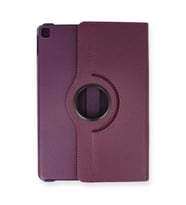 Apple İpad Pro 13 (2024) Kılıf 360 Tablet Deri Kılıf - Mürdüm