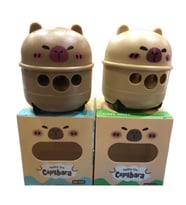 Three Holes Capybara Tekerlekli Kalemtraş Not-12 - 2 adet