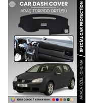 VOLKSWAGEN GOLF 5 (2003-2009) Torpido Örtüsü Ön Göğüs Tam Uyum Çatlamayı Önler