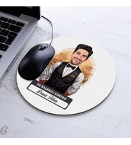 Kişiye Özel Hediye Karikatürlü En Başarılı Erkek Garson Mousepad