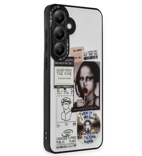Newface Samsung Galaxy A15 4G Kılıf Mirror Desenli Kapak - Mirror - 2