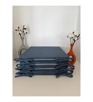 40CMX40CM+4CM 4'LÜ SÜNGERLİ SANDALYE MİNDERİ ÇIKARILABİLİR KILIF BAĞCIKLI