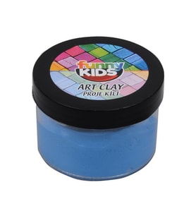 Funny Kids Art Clay Proje Kili 40 cc Açık Mavi