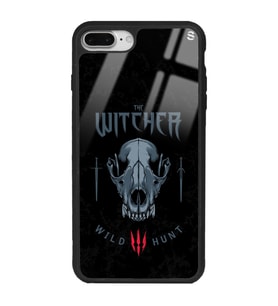 iPhone 8 Plus Witcher 3 wild hund Tasarımlı Glossy Telefon Kılıfı