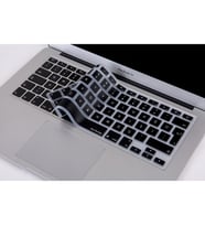 Laptop MacBook Air Klavye Koruyucu 11inc A1370 A1465 Uyumlu Türkçe Baskılı (Siyah)