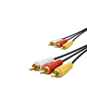 3Rca Kablo Gold 10M Siyah HDX5057