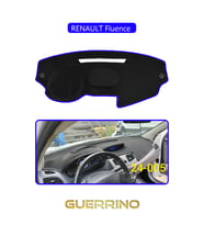 RENAULT Fluence TORPİDO KORUMA HALISI MAVİ KENAR