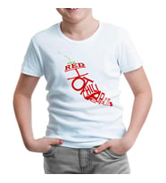Red Hot Chilli Peppers - The Pepper Beyaz Çocuk Tshirt