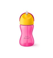 Pipetli Bardak 300 ml Kız