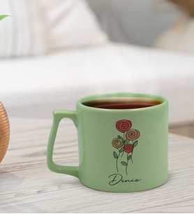 BK Gift Kişiye Özel İsimli Pastel Yeşil Middle Kupa Bardak, Arkadaşa Hediye, Ev Hediyesi, Doğum Günü Hediyesi, Ofis Hediyesi-22