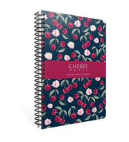 GIPTA CHERRY SPİRALLİ SERT KAPAK 17x24 120YP.ÇİZGİLİ DEFTER