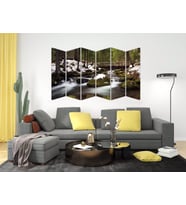 KÖPRÜ ORMAN NEHİR MDF TABLO-2196 MODEL-B