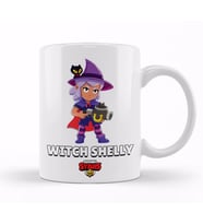 Brawl Stars Wıtch Shelly Kupa Bardak Porselen