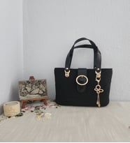 Gucci Model, Gold Detaylı,  Metalik ,  Kadın El Çantası  Siyah