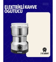 Elektrikli Sessiz Kahve Öğütücü Çok Fonksiyonlu, 200w, Ab Fişli, Kolay Temizlenir