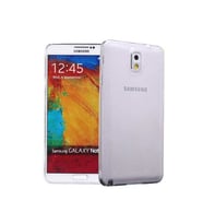 Samsung Galaxy Note 3 Uyumlu Kılıf Zore Süper Silikon Kapak (Renksiz)