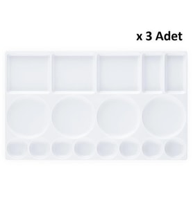 Bigpoint Sanatsal Godeli Palet 27 cm x 3 Adet
