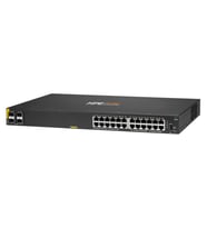 HPE R8N87A 6000 24 PORT GIGABIT+4X1GB SFP YÖNETİLEBİLİR 370W POE RACKMOUNT SWITCH