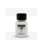 Rohrer&Klingner Kaligrafi mürekkebi Zeichentusche 29-airbrush-fırça-divit-sulu boya 50ml-710-white (Çok Renkli)