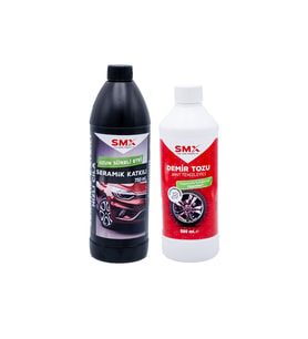 Seramik Katkılı Hızlı ve Pratik Cila 750ml. + Demir Tozu & Jant Temizleyici 500 Ml