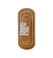 Northcity Bambu Uzun Oval 3 Parça Sunum Tepsisi
