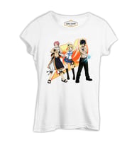Fairy Tail 1 Beyaz Kadın Tshirt