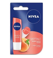Nivea Shine Şeftali Dudak Bakım Kremi 4.8 G