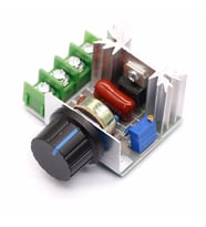 AC 220V 2000W Dimmer-Hız Kontrol Devresi-Voltaj Regülatörü-SCR Elektrikli Fırın Rezistans Su Isıtıcı
