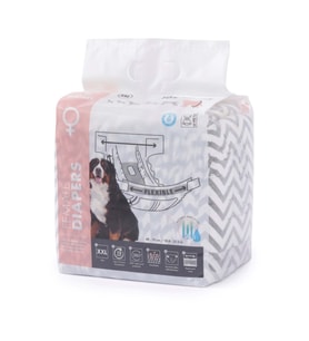 M-PETS Dıapers Dişi Köpekler için Külot XXL 10lu