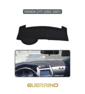 HONDA CITY 2002-2007TORPİDO KORUMA HALISI GRİ KENAR