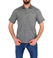 Erkek Polo Yaka Cepli Tişört 1-T817 BGL-ST01811 (Füme)