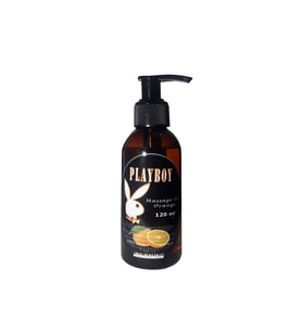 Playboy Orange Flavored Massage Oil 120ml Portakal Aromalı Vücut Masaj Yağı