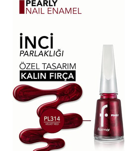 Pearly Yarı Transparan & Parlak Bitişli Sedefli Oje