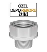 Özel Depo Rekoru 2 X 1/2 inç