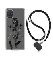 Samsung a71 A72 A73 A7 A9 2018 C7 C9 Kılıf Boyun Askılı Silikon Purest Evil 1627