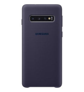 Galaxy S10 ile Uyumlu Kılıf Silicone Cover Lacivert EF-PG973TNEGWW