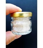 Likalı Cam Hokka Sarı Kapak, Hat Sanatı Kaliigrafi, Minyatür Tezhip Hokka- 28ml (Çok Renkli)