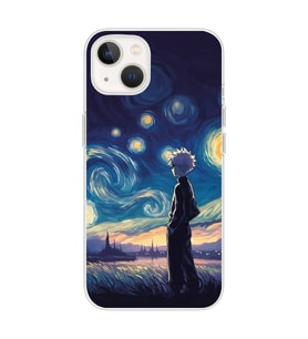 Iphone 14 Uyumlu Killua Tasarımlı Şeffaf Telefon Kılıfı